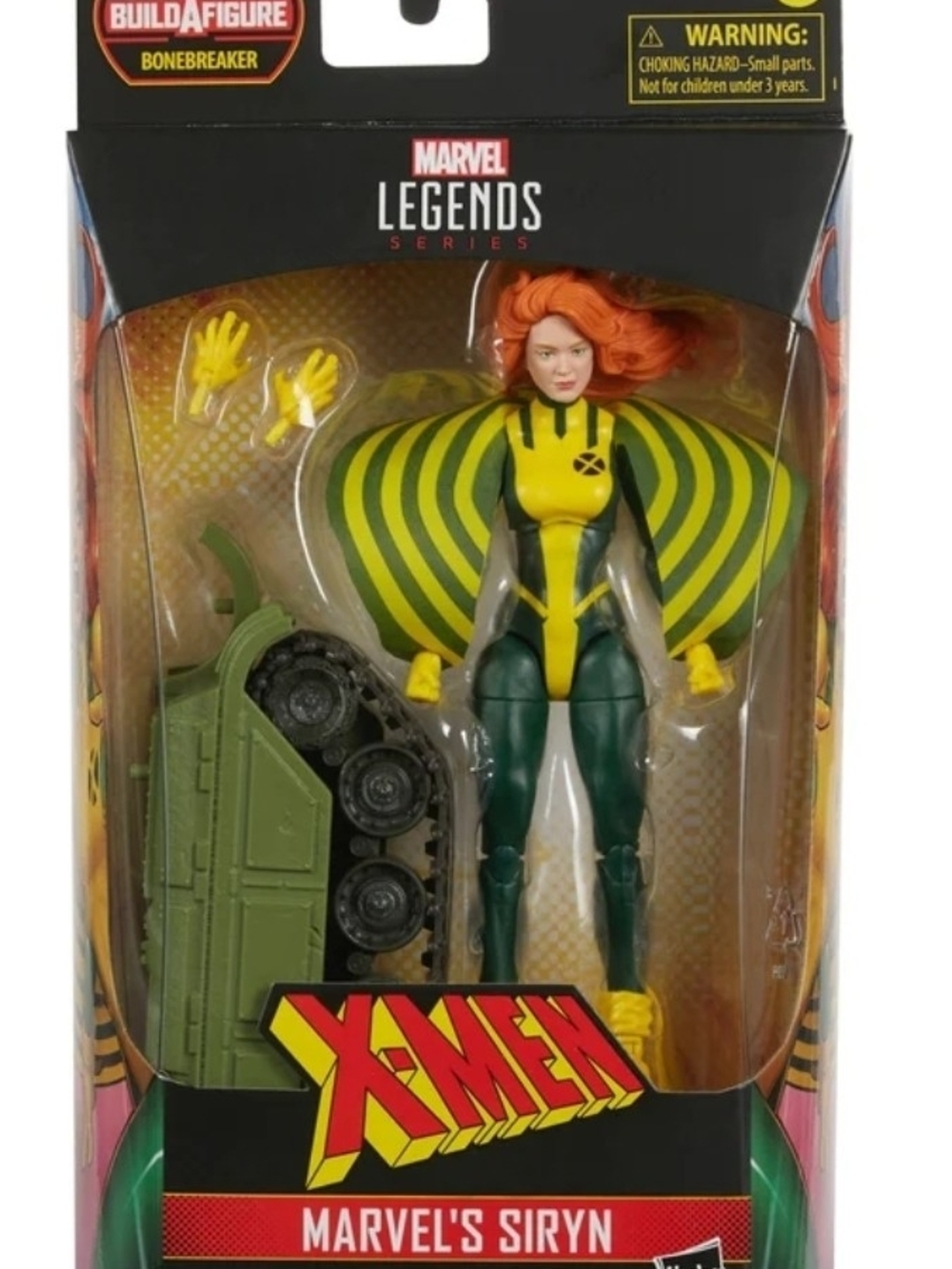 Marvel Legends Marvel's Siryn Action Figure - Yellow, Green & Orange